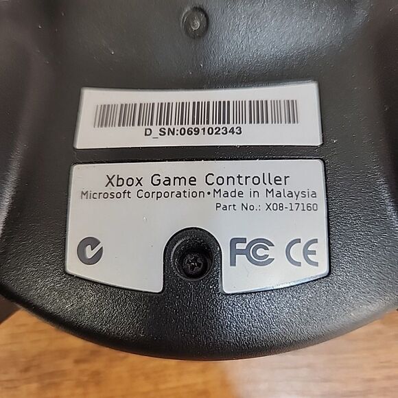 Microsoft Xbox Duke Controller X08-17160 – OEM Original Black Wired Gamepad - Picture 8 of 11